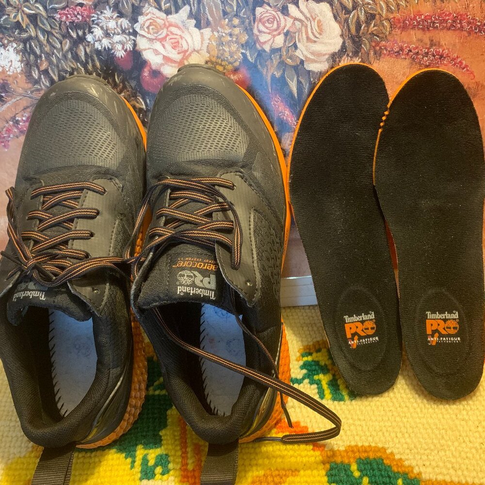Timberland PRO Reaxion Composite Safety Shoe  Men's Size 8W